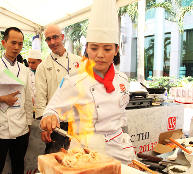 Cô đầu bếp sáng tạo