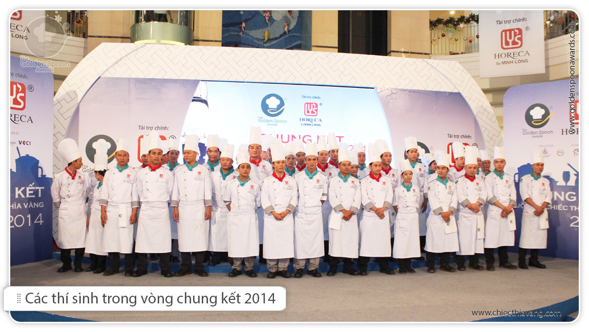 Danh sách chung kết Chiếc Thìa Vàng 2014