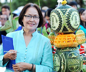 Xin cho biết thông tin về giám khảo Bùi Thị Sương?