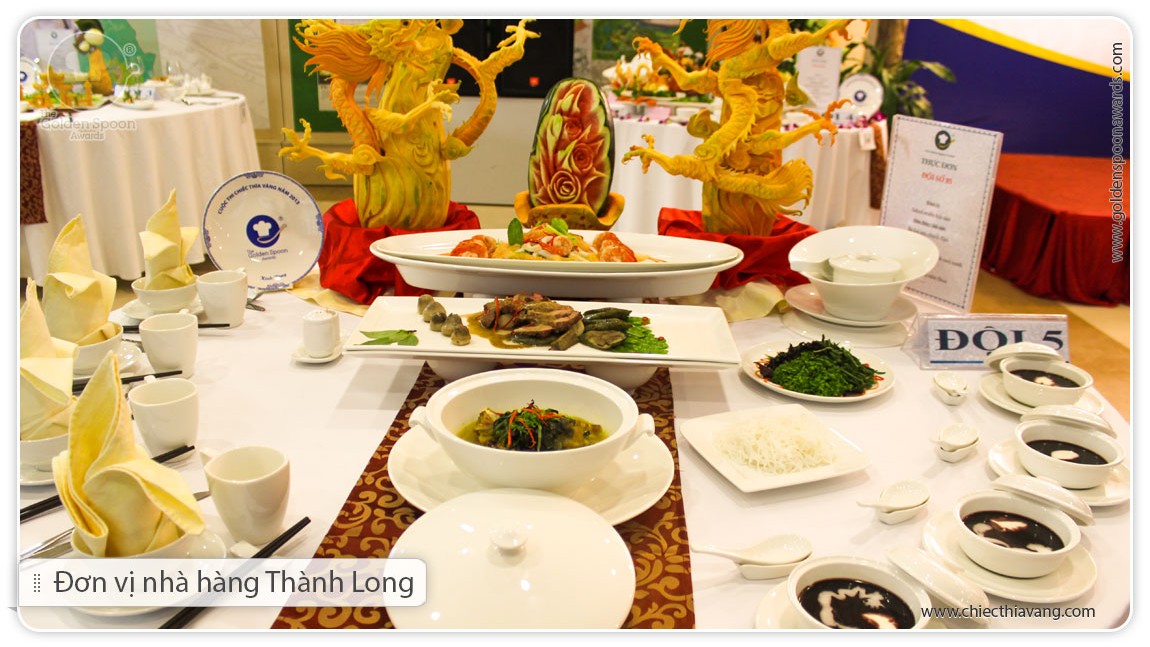 Các món ăn đạt giải trong hành trình Chiếc thìa vàng 2014