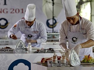 Hơn 500 đầu bếp tham dự cuộc thi ẩm thực Chiếc thìa vàng