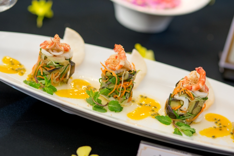 Sự tráng lệ trong từng chi tiết ẩm thực