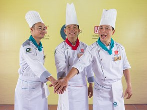 Chùm ảnh Khách sạn Sheraton Sài Gòn và các món ăn ở vòng loại Chiếc thìa vàng 2015