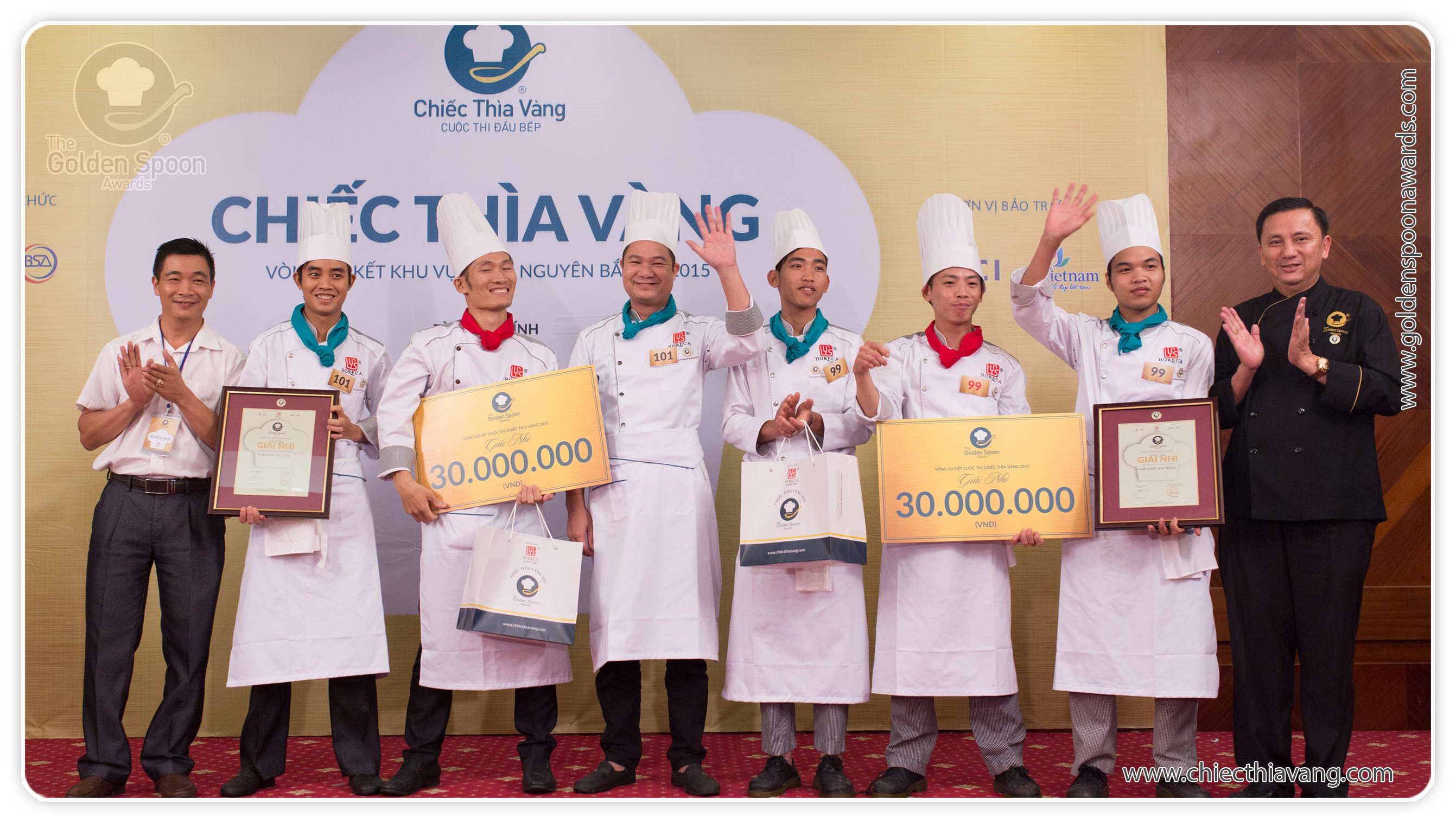 Thêm 3 đơn vị vào bán kết Chiếc thìa vàng 