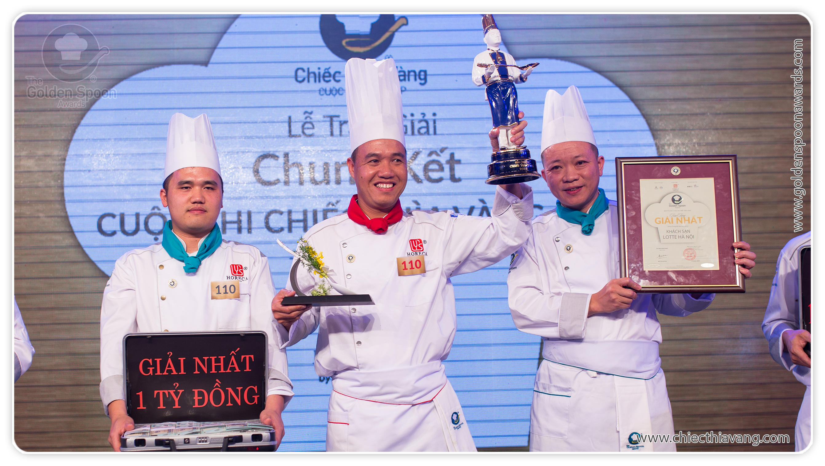 Khách sạn Lotte Hà Nội vô địch Chiếc Thìa Vàng 2015