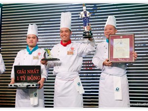 Lập “hattrick” giải nhất, khách sạn Lotte Hà Nội đoạt Cúp Đầu bếp và 1 tỉ đồng giải thưởng