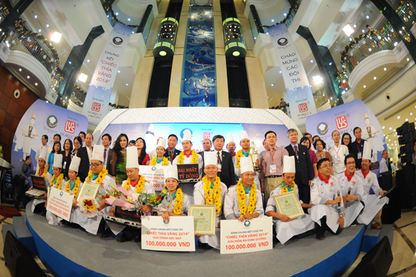 Chiếc Thìa vàng 2014: Đầu bếp khách sạn Caravelle giành giải nhất
