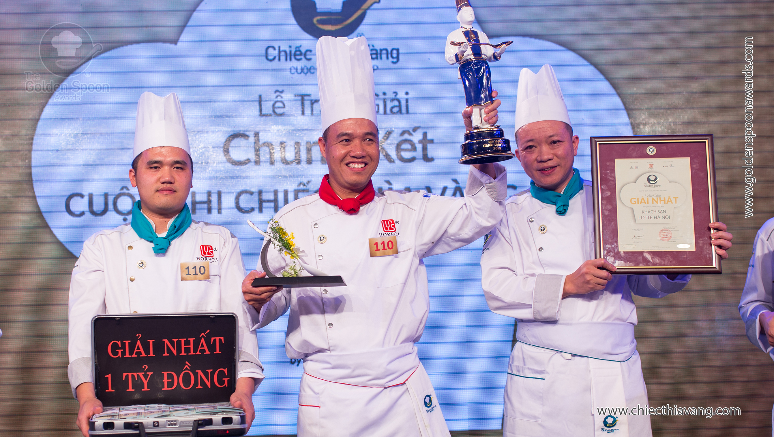 Lễ trao giải xếp hạng cuộc thi Chiếc Thìa Vàng 2015