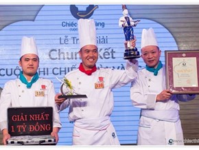 Lotte Hanoi Hotel named champion of the Golden Spoon Contest 2015 