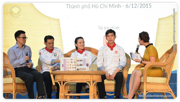 Golden Spoon attends the Taste of the World Festival 