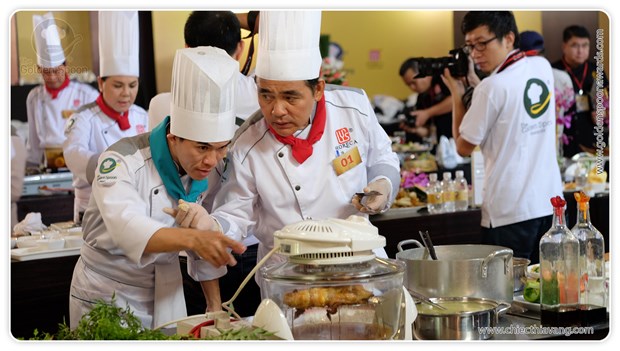 Excited about the taste and color of southern cuisine