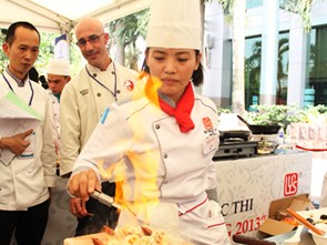 A truly creative chef