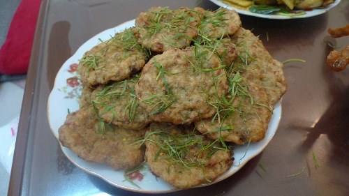 Frog cake as made by Mrs. Com