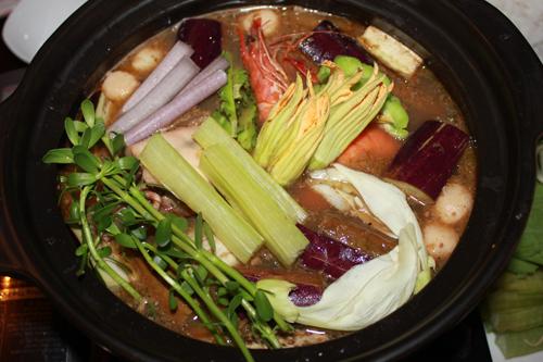 Tasty fish sauce paste hotpot from Bac Lieu 