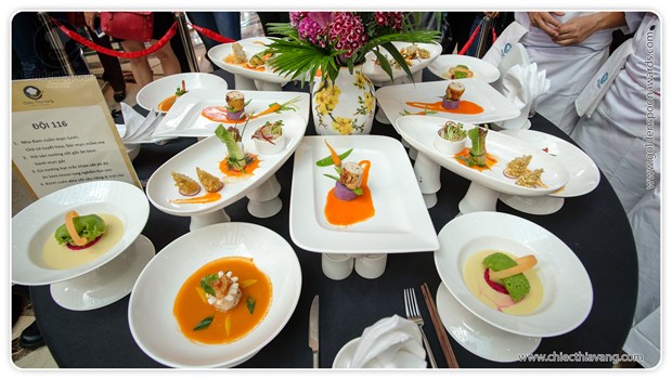 Good dishes in the final round of the 2015 Golden Spoon contest 