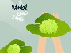 Hanoi Bang Bang II: Fall’s green rice flakes