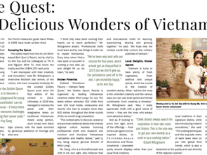 Vietnamese culinary competition in the eyes of the States media