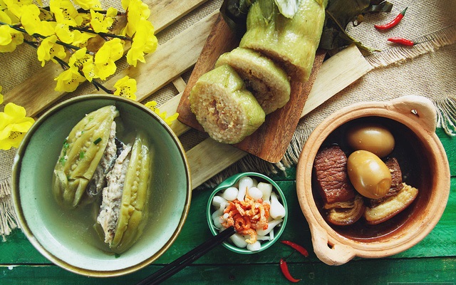 Hương vị ẩm thực Tết đặc trưng của 3 miền