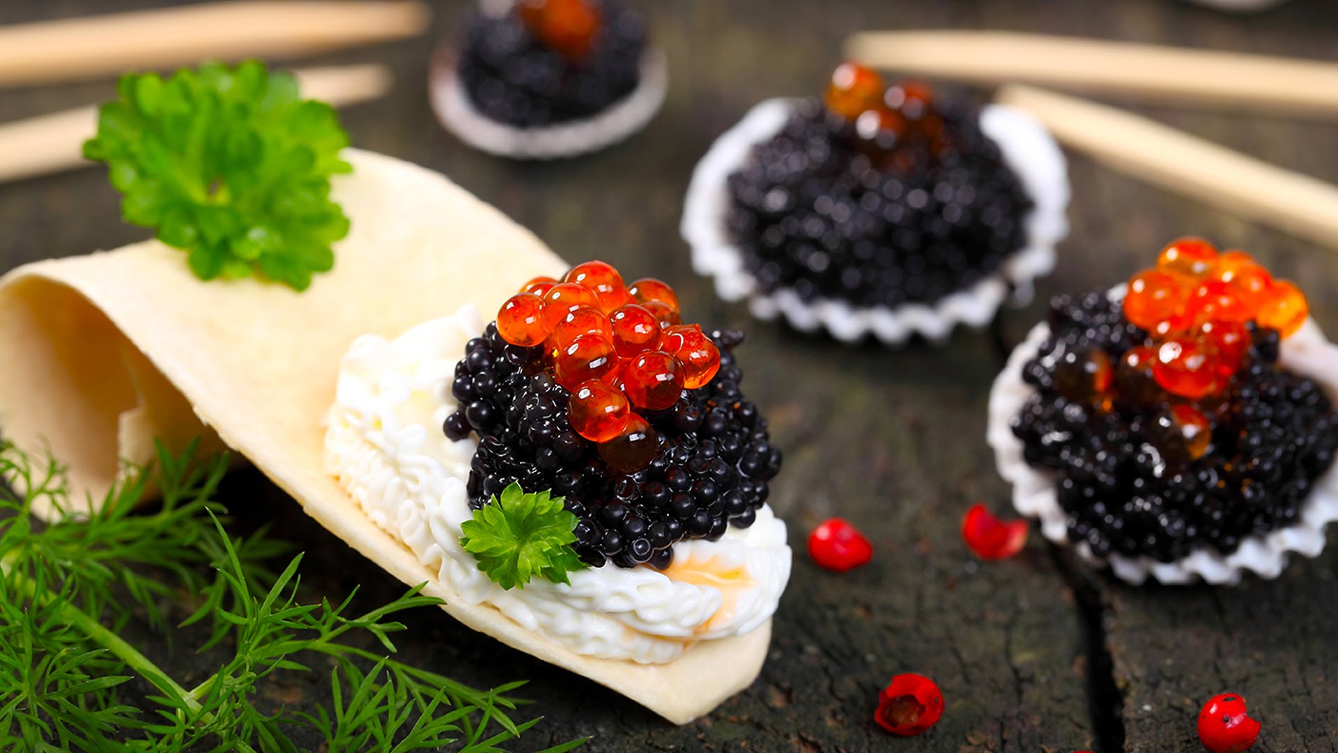 Watch Michelin Chefs Cook with Caviar in Different Ways