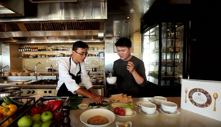 Súp kem béo tôm hùm 