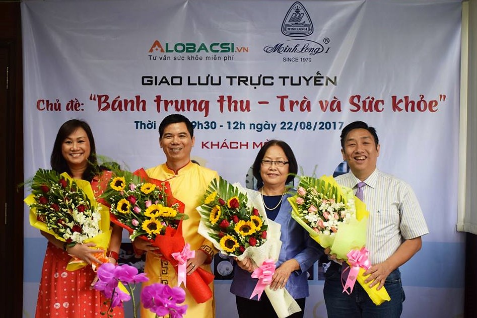 Toàn văn giao lưu trực tuyến: "Bánh trung thu - Trà và Sức khỏe"