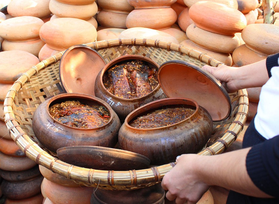 Làng Vũ Ðại vào mùa kho cá