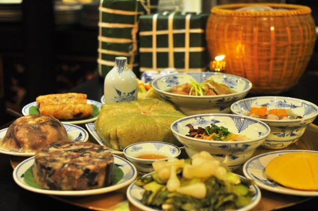 Cầu kỳ như mâm cỗ Tất niên