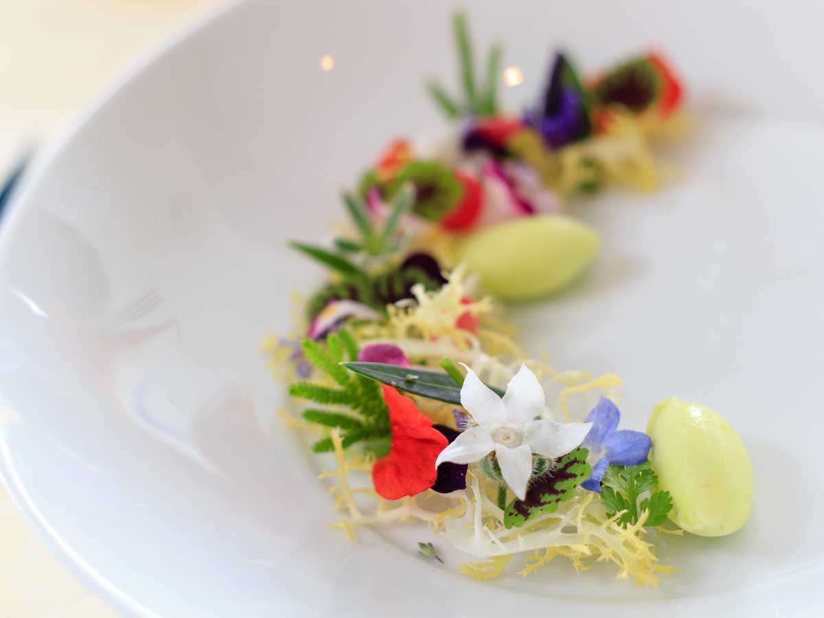 Hoa trong ẩm thực đương đại