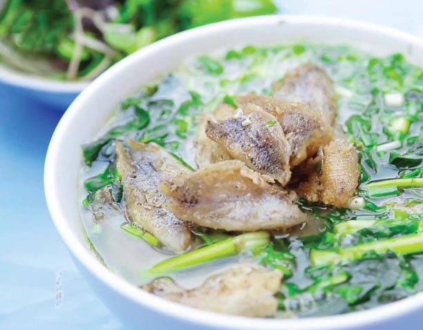 Hương vị quê nhà: Canh bánh đa